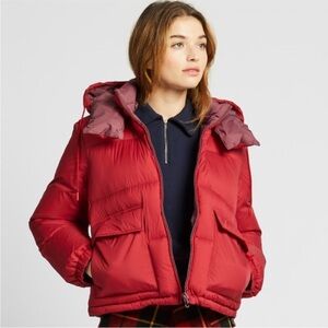 Uniqlo X JW Anderson Reversible Red Puffer Jacket